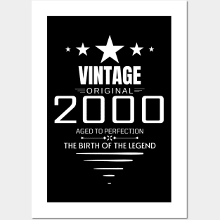 Vintage 2000 - Birthday Gift Posters and Art